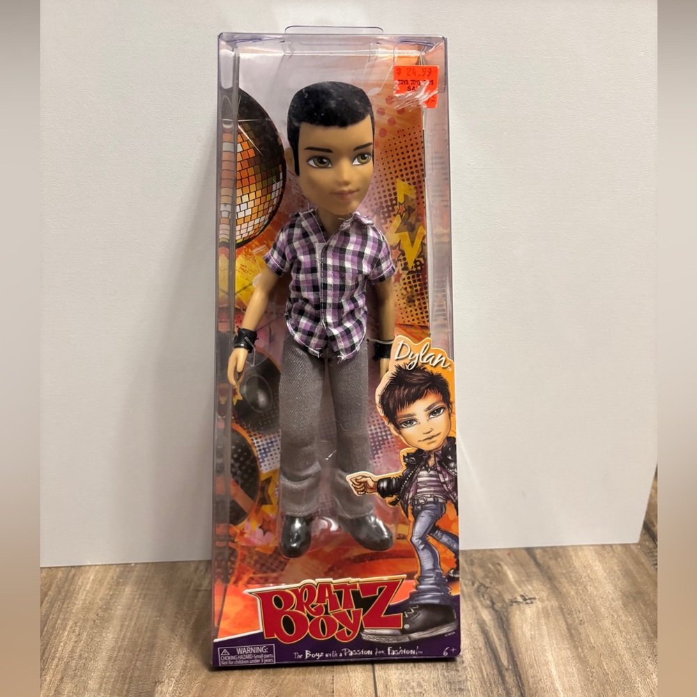 Bratz Boy 10th Anniversary Dylan Doll, in box